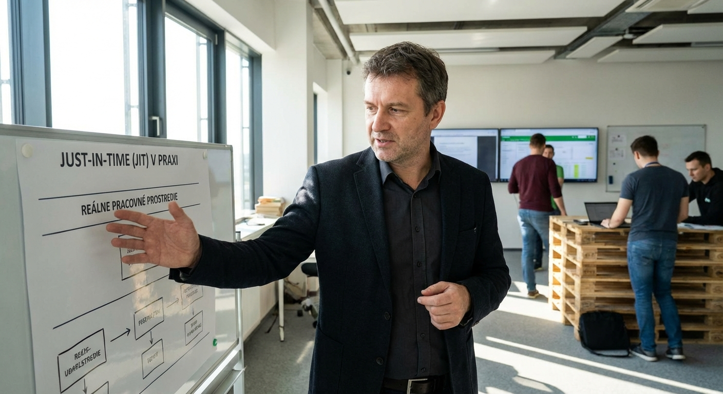 Peter Stasko v prezentácií JIT