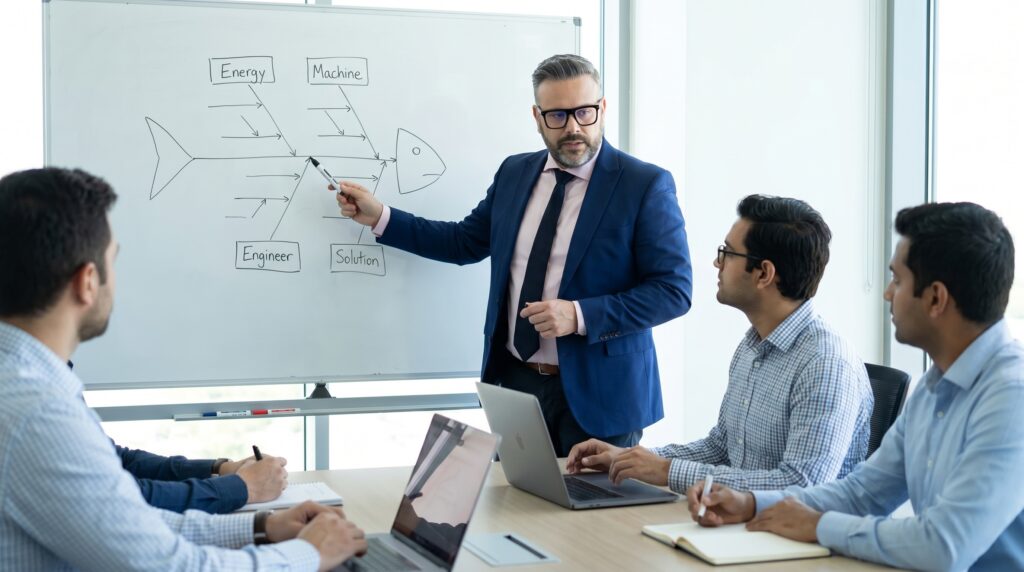 Quality decisions are made at the process, not in the report that describes it afterwards.