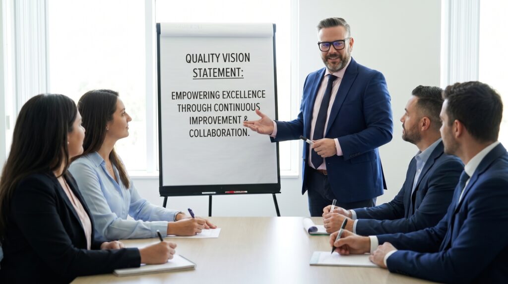 Quality decisions are made at the process, not in the report that describes it afterwards.
