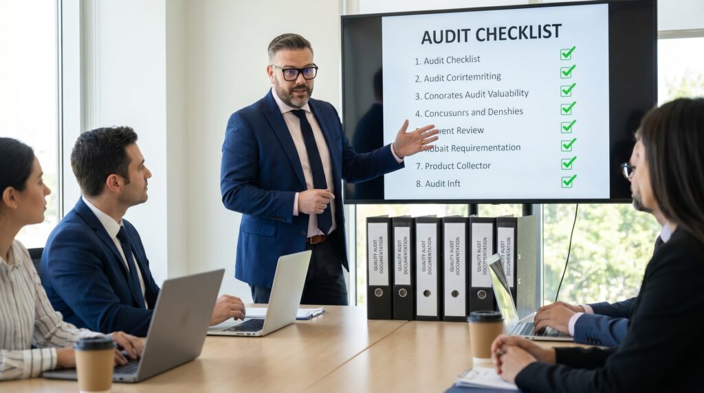 Quality decisions are made at the process, not in the report that describes it afterwards.