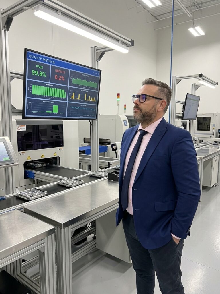Quality decisions are made at the process, not in the report that describes it afterwards. The measurement system is part of the process it measures.