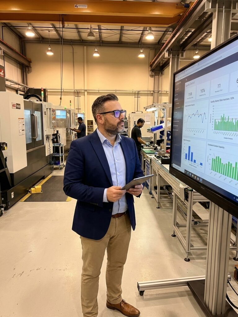Quality decisions are made at the process, not in the report that describes it afterwards. When dashboards dictate behaviour, the floor adapts to the screen.