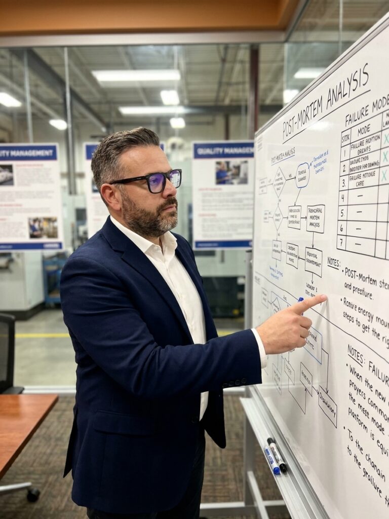 Quality decisions are made at the process, not in the report that describes it afterwards. What was removed from the line often matters more than what passed.