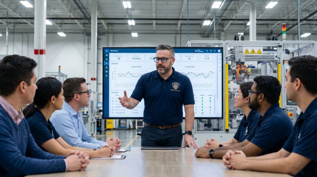 Where the calculation meets the floor: the gap between planned process capability and the shift people actually work.