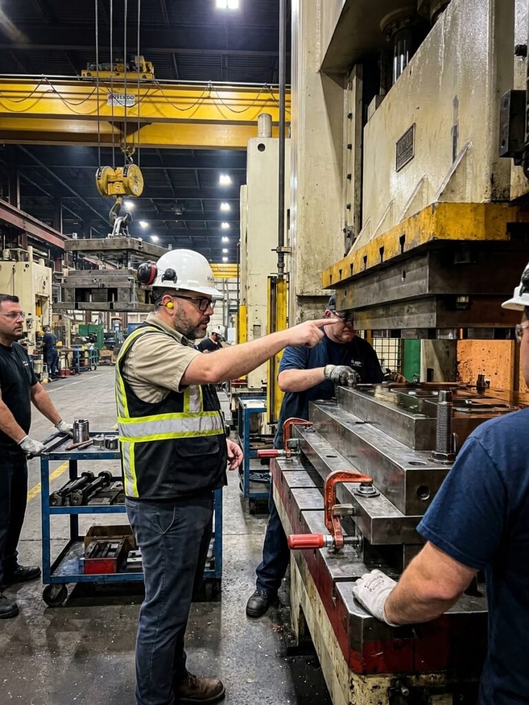Where the calculation meets the floor: the gap between the planned shift and the changeover people actually execute.