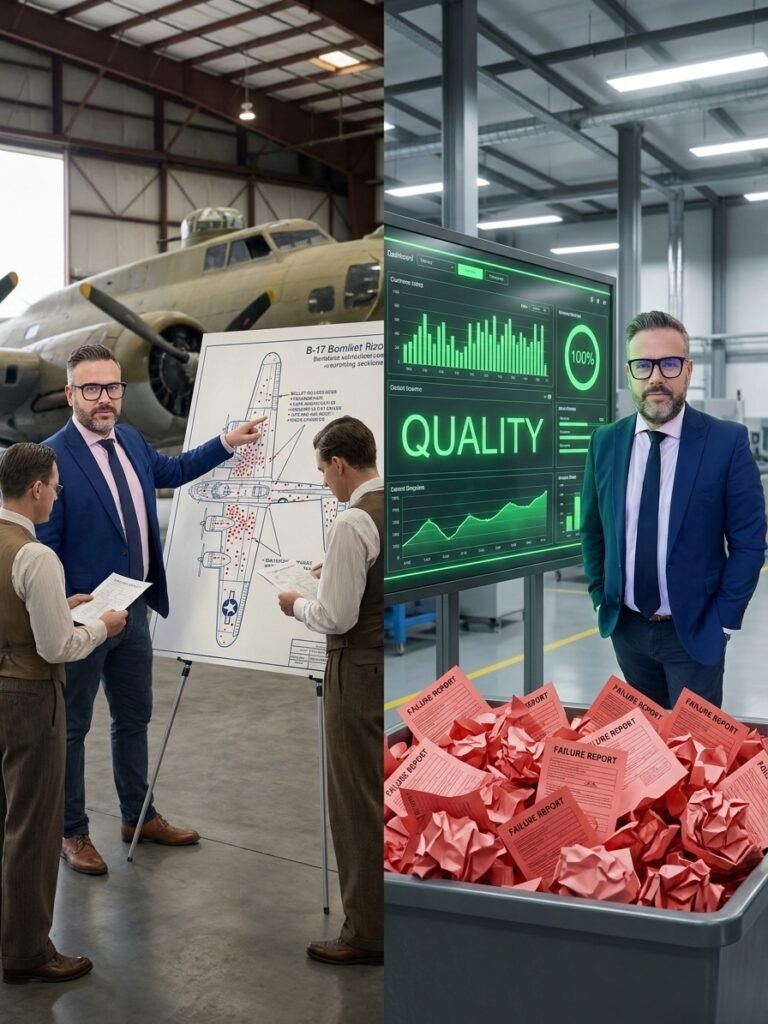 Quality decisions are made at the process, not in the report that describes it afterwards.