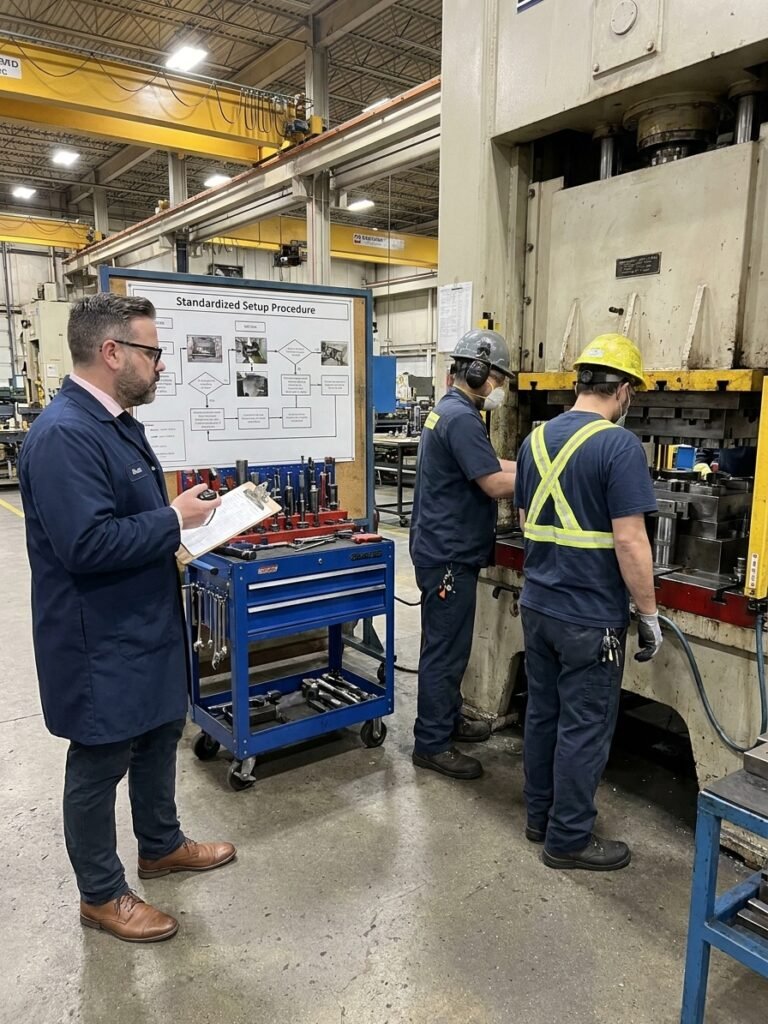 Efficiency is dictated by the physical layout. Every unnecessary route on the floor directly inflates your lead time and drains operator capacity.