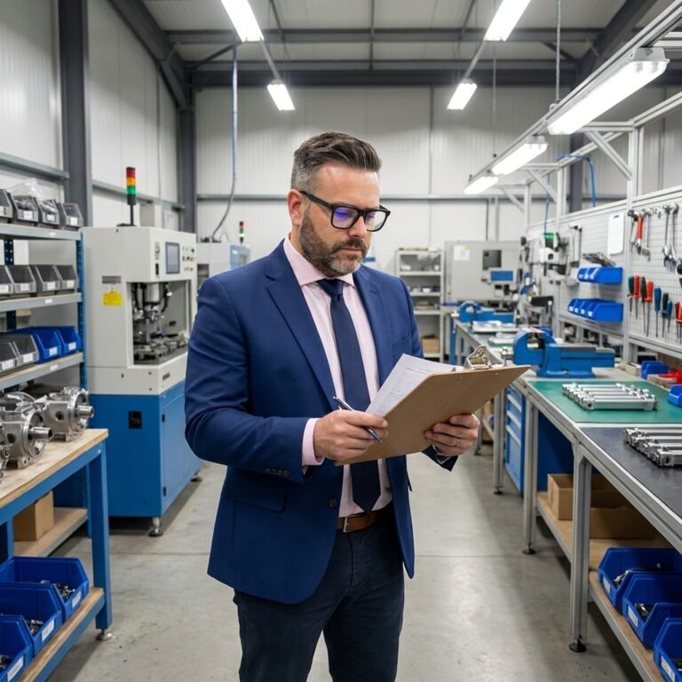 Where the planned schedule meets physical reality: a visual audit system only works when its data state matches the factory floor.