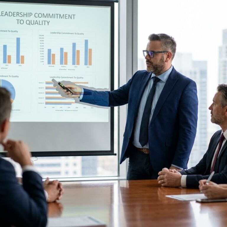Quality decisions are made at the process, not in the report that describes it afterwards.