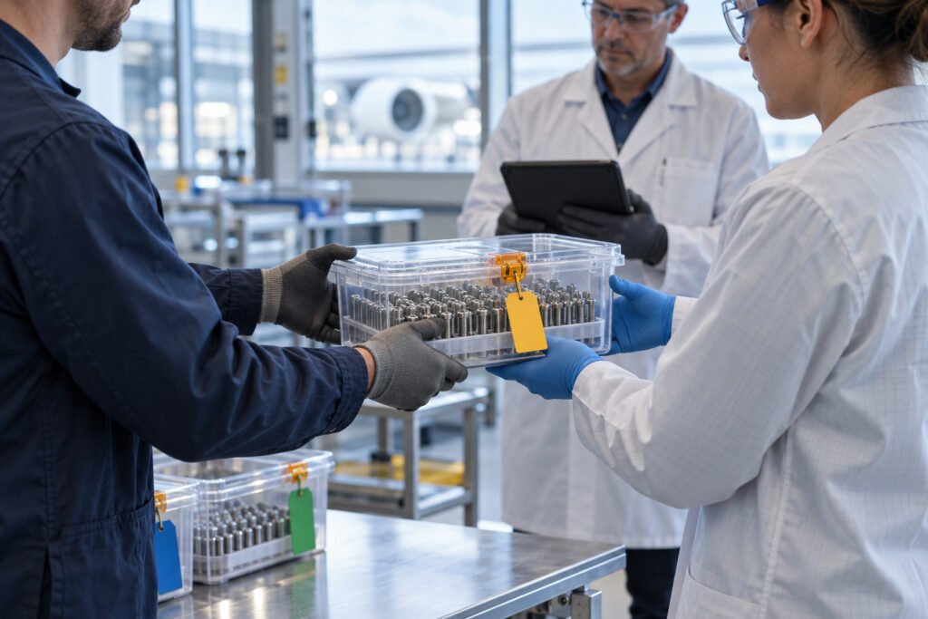 The chain of custody is only as strong as its weakest handover — every transfer of material is a transfer of claims.